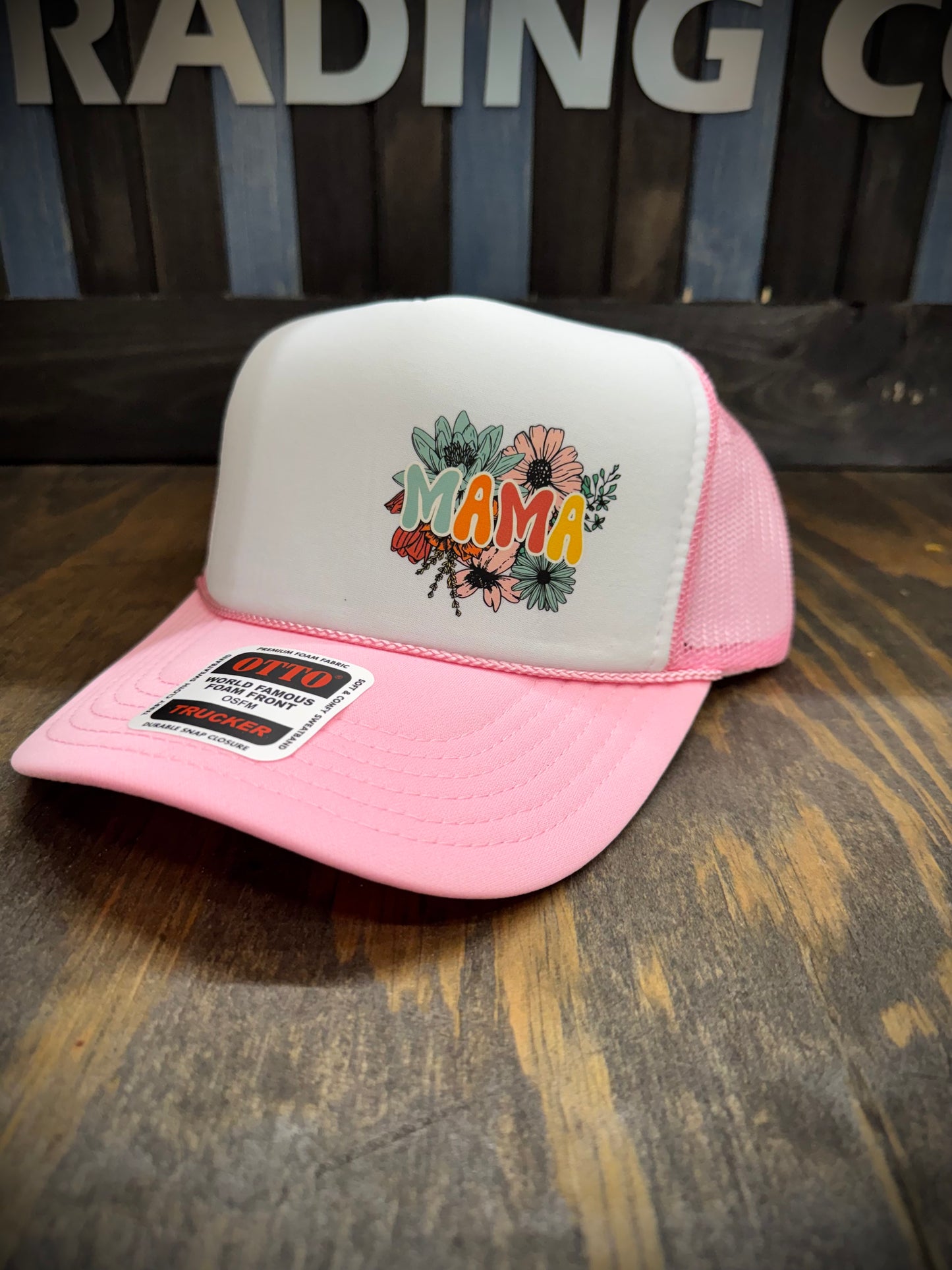 Mama flowers hat