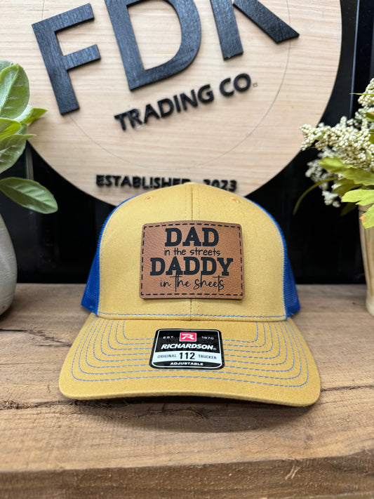 Dad in the streets hat