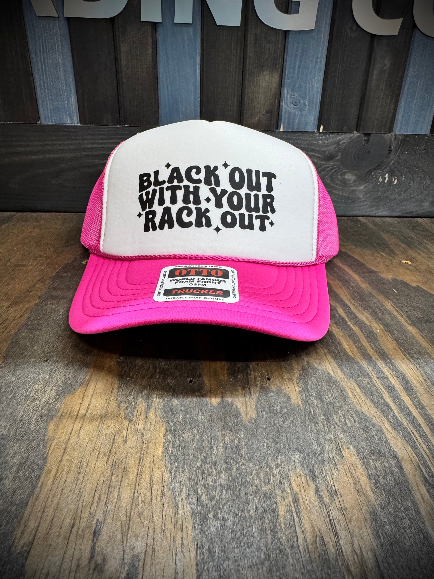 Black out with your rack out