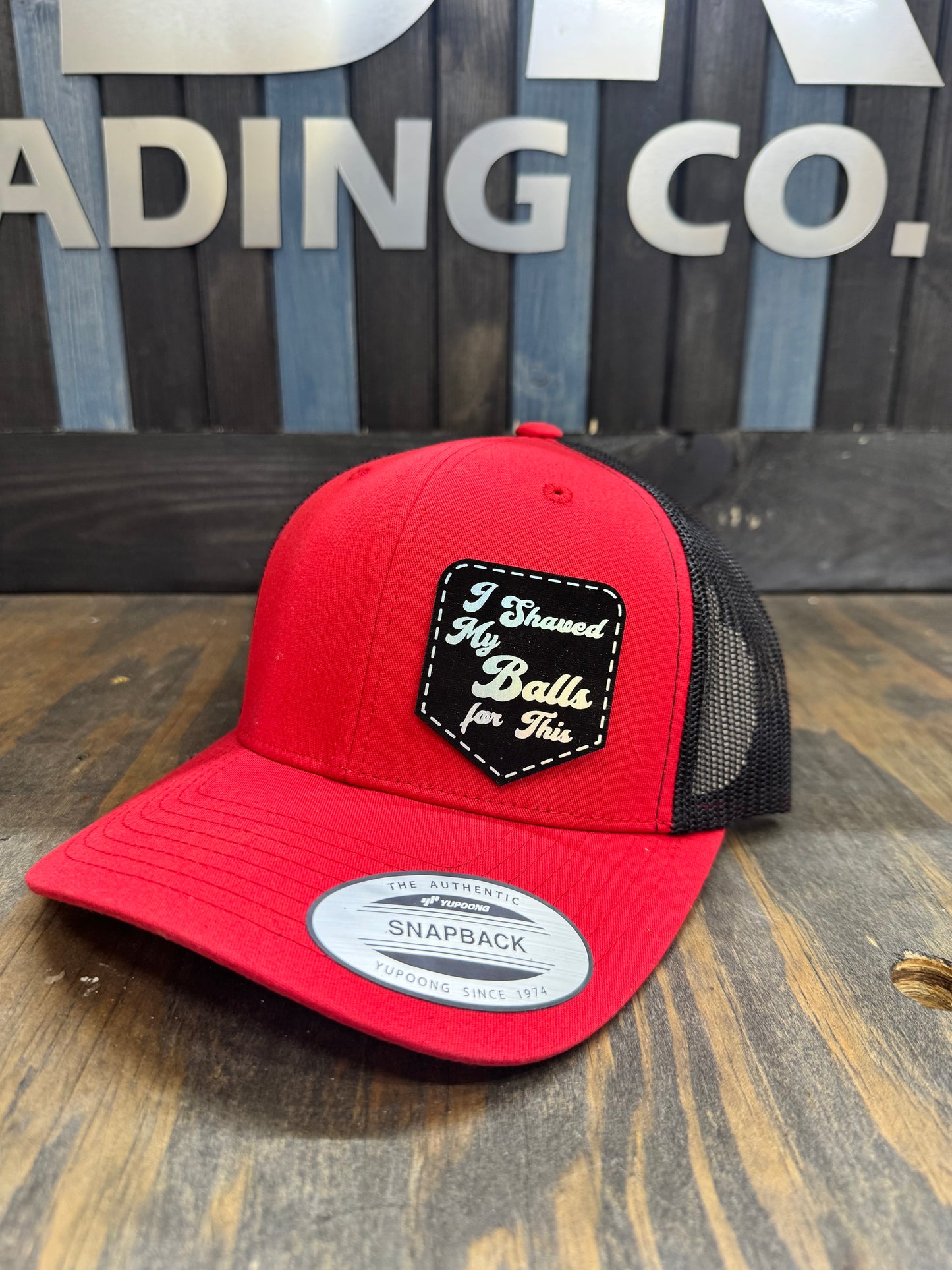 I shaved my ball for this hat